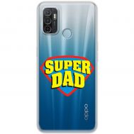Чохол для Oppo A53 / A32 / A33 4G MixCase День батька super Dad
