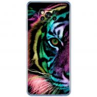 Чохол для Xiaomi Poco X3 / X3 Pro MixCase звірі кольоровий тигр