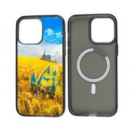 Чохол для iPhone 12 Pro MixCase MagSafe MagSafe патріотичний поля України