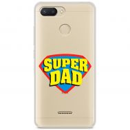 Чохол для Xiaomi Redmi 6 MixCase День батька super Dad