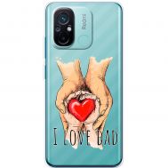 Чохол для Xiaomi Redmi 12C / 11A MixCase День батька I Love Dad