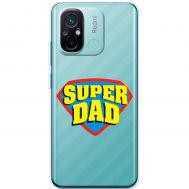 Чохол для Xiaomi Redmi 12C / 11A MixCase День батька super Dad