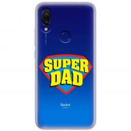 Чохол для Xiaomi Redmi 7 MixCase День батька super Dad