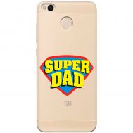 Чохол для Xiaomi Redmi 4X MixCase День батька super Dad