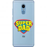 Чохол для Xiaomi Redmi Note 4x MixCase День батька super Dad