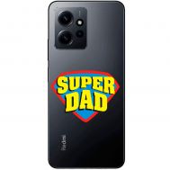 Чохол для Xiaomi Redmi Note 12 MixCase День батька super Dad