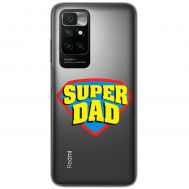 Чохол для Xiaomi Redmi 10 MixCase День батька super Dad