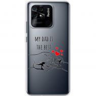 Чохол для Xiaomi Redmi 10C MixCase День батька My DAD is the Best
