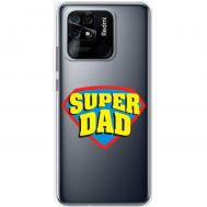 Чохол для Xiaomi Redmi 10C MixCase День батька super Dad