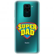 Чохол для Xiaomi Redmi Note 9 MixCase День батька super Dad