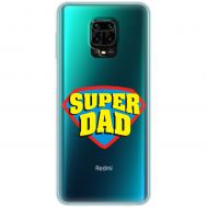Чохол для Xiaomi Redmi Note 9S / 9 Pro MixCase День батька super Dad