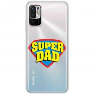 Чохол для Xiaomi Redmi Note 10 5G / Poco M3 Pro MixCase День батька super Dad