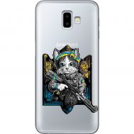 Чохол для Samsung Galaxy J6+ 2018 (J610) MixCase патріотичні кіт захисник