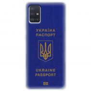 Чохол для Samsung Galaxy A51 (A515) MixCase патріотичні Україна паспорт