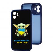 Чохол для iPhone 12 MixCase LikGus мультики Yoda from Ukraine