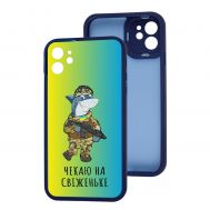 Чохол для iPhone 12 MixCase LikGus мультики shark from Ukraine