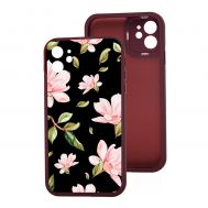 Чохол для iPhone 12 MixCase LikGus квіти рожеві квіти