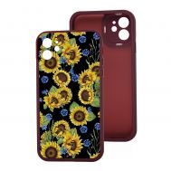 Чохол для iPhone 12 MixCase LikGus квіти соняшники