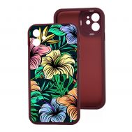 Чохол для iPhone 12 MixCase LikGus квіти тропіки