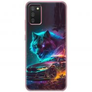 Чохол для Samsung Galaxy A02s (A025) MixCase машини bmw вовк