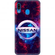 Чохол для Samsung Galaxy A20 / A30 MixCase машини nissan лого