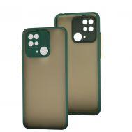 Чохол для Xiaomi Redmi 10C LikGus Totu camera protect оливковий