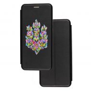 Чохол-книжка Samsung Galaxy A51 / M40s з малюнком квітковий Тризуб