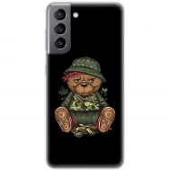 Чохол для Samsung Galaxy S21 FE (G990) MixCase гроші angry bear