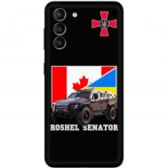Чохол для Samsung Galaxy S21 FE (G990) MixCase техніка Roshel senator