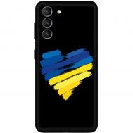 Чохол для Samsung Galaxy S21 FE (G990) MixCase патріотичний "серце"