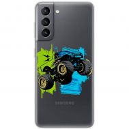 Чохол для Samsung Galaxy S21 FE (G990) MixCase машини big car