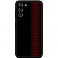 Чохол для Samsung Galaxy S21 FE (G990) MixCase патріотичні червоний колір вишиванки