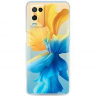Чохол для Oppo A54 MixCase патріотичні квітка України