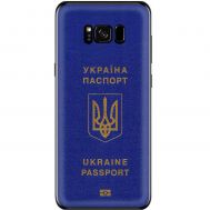 Чохол для Samsung Galaxy S8 (G950) MixCase патріотичні Україна паспорт