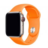 Ремінець для Apple Watch 42mm Band Silicone One-Piece абрикосовий