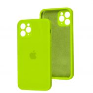 Чохол для iPhone 11 Pro Square Full camera neon green