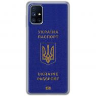 Чохол для Samsung Galaxy M51 (M515) MixCase патріотичні Україна паспорт