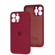 Чохол для iPhone 13 Pro Max Square Full camera rose red