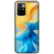 Чохол для Xiaomi Redmi 10 MixCase патріотичні квітка України