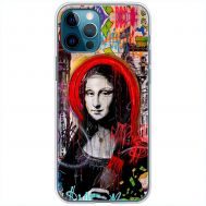 Чохол для iPhone 12 Pro Max MixCase графіті Мона Ліза