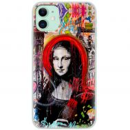 Чохол для iPhone 12 MixCase графіті Мона Ліза