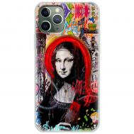Чохол для iPhone 11 Pro MixCase графіті Мона Ліза