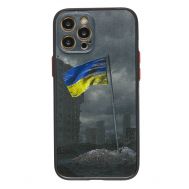 Чохол для iPhone 12 Max WAVE Ukraine Shadow Matte unbreakable