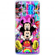 Чохол для Oppo A54 MixCase графіті Mickey and Minnie mouse