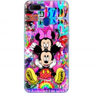 Чохол для Oppo A5s / A12 MixCase графіті Mickey and Minnie mouse