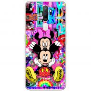 Чохол для Oppo A5 / A9 (2020) MixCase графіті Mickey and Minnie mouse