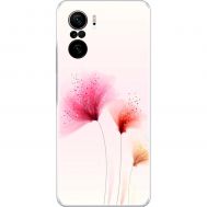 Чохол для Xiaomi Poco F3 Mixcase квіти три чарівні квітки