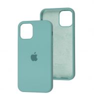 Чохол для iPhone 12 mini Silicone Full sea blue