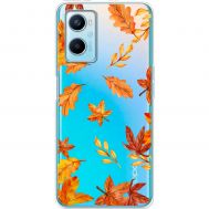 Чохол для Oppo A76 / A96 MixCase осінь осінні листочки