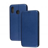 Чохол книжка Premium для Samsung Galaxy M20 (M205) синій